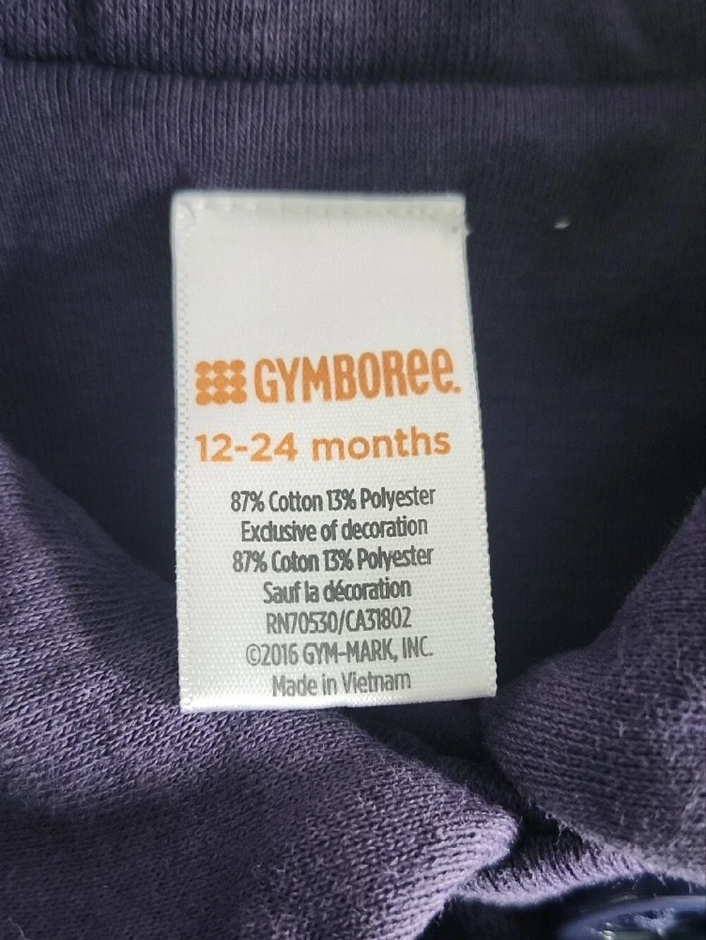 Gymboree Navy Toddler Peacoat with Pink-Trim Beanie